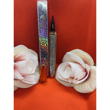 Load image into Gallery viewer, Diamond Self-adhesive Eyeliner Pen, 2 in 1 Magic Lash Liner Glue Pen Glitter Liquid Eyeliner - Rose 4U Beauty
