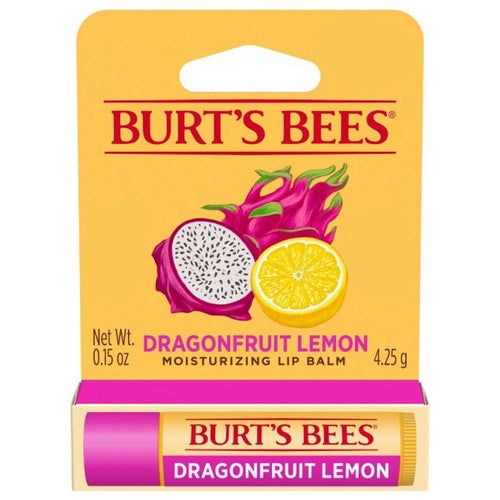 Burt’s Bees Lip Balm Dragonfruit Lemon - Rose 4U Beauty 