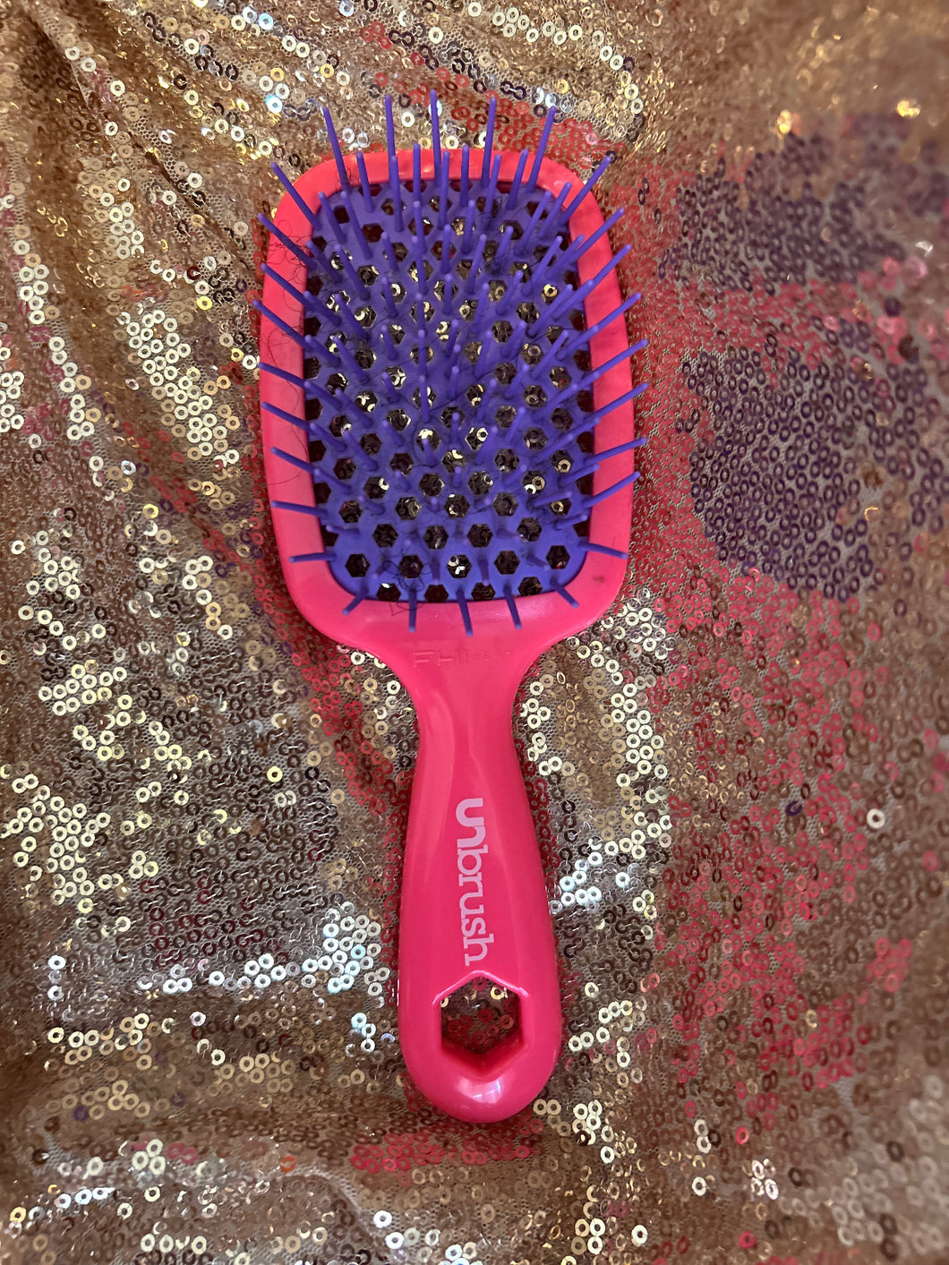 Unbrush Detangler Hair Brush - Rose 4U Beauty 