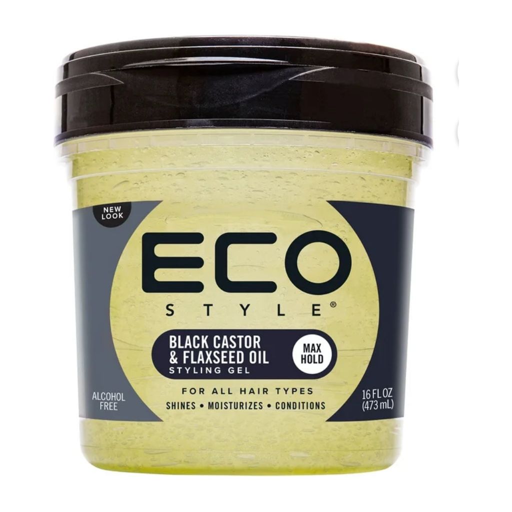 Eco Style Gel Black Castor & Flaxseed Oil - Rose 4U Beauty 