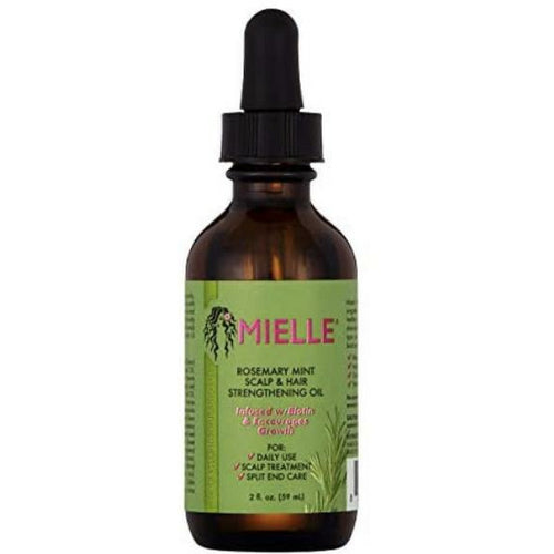 Mielle Organics Rosemary Mint Scalp & Hair Strengthening Oil - Rose 4U Beauty 