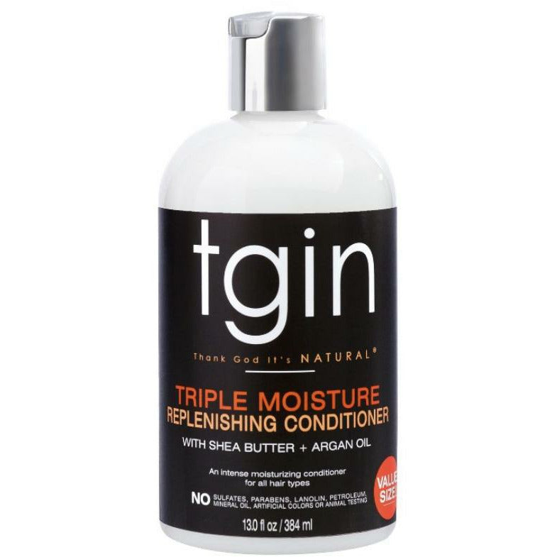 TGIN Triple Moisture Replenishing Conditioner w/ Shea Butter & Argan OIL
