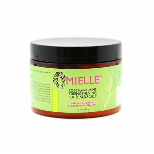MIELLE Organics Rosemary Mint Strengthening Hair Masque - Rose 4U Beauty 