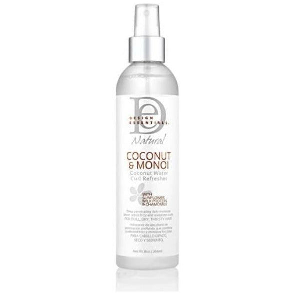 Design Essentials Natural Coconut  & Monoi Coconut Water Curl Refresher