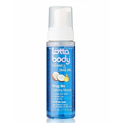 Lottabody w/ Coconut & Shea Oils Wrap Me Foaming Mousse - Rose 4U Beauty 