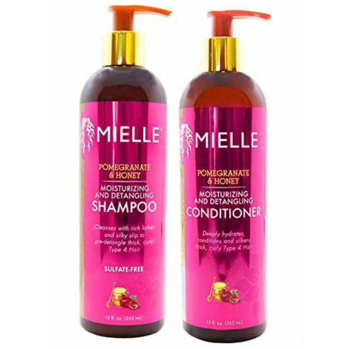 MIELLE Pomegranate & Honey Combo (SHAMPOO & CONDITIONER) - Rose 4U Beauty 